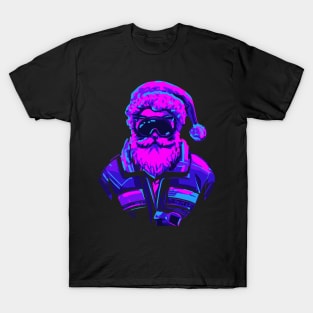 Cyberpunk Santa Claus T-Shirt